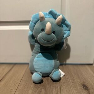 Adorable Blue Dinosaur Plush Toy